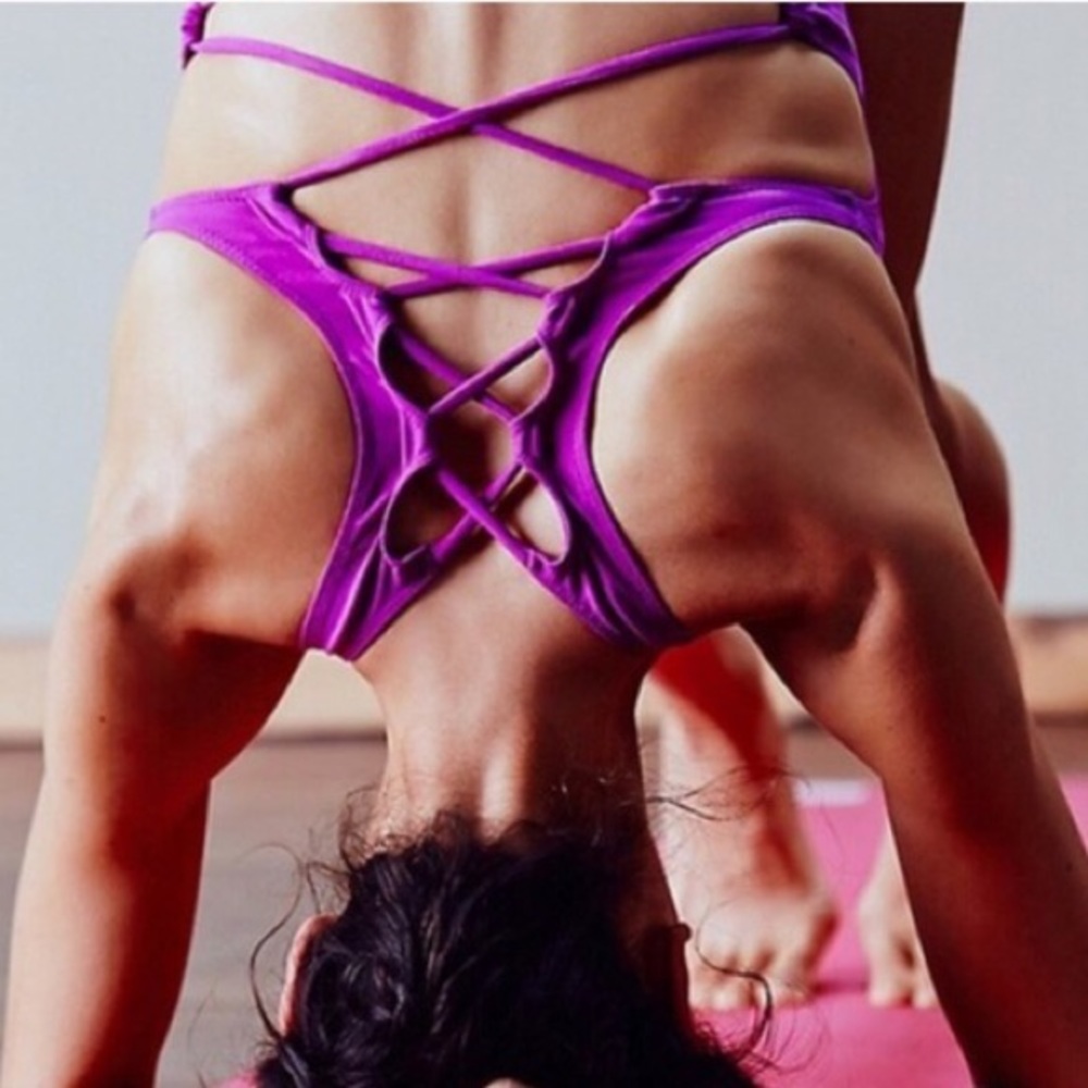 🌈Free People Lattice Back Bra